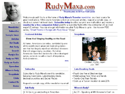 RudyMaxa.com Dynamic Website